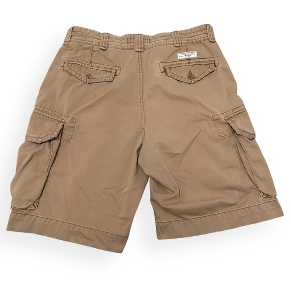 Polo Ralph Lauren Classic Fit Cargo Shorts 9 In Tan Men's Size 34 - Picture 8 of 8